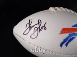 Thurman Thomas Buffalo Bills autographed logo football (JSA Authenticated)