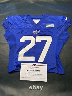 Tre'Davious White 2022 Buffalo Bills Practice Jersey Bills COA