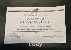 Tre'Davious White 2022 Buffalo Bills Practice Jersey Bills COA