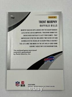 Trent Murphy Bills 2021 Panini Player of the Day No. TM #1/1 Relic Single Card