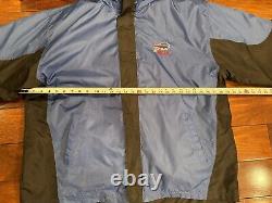 VTG Buffalo Bills NFL Pro Player Jacket XL 2 Layer Full Zip Jacket with Hood