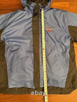 VTG Buffalo Bills NFL Pro Player Jacket XL 2 Layer Full Zip Jacket with Hood