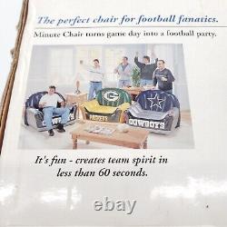 VTG NFL Buffalo Bills Aero Inflatable Chair with Pump Inflates in 60 seconds