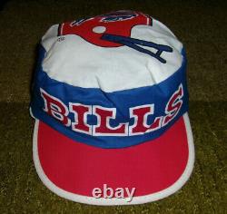 Very Rare NEW Authentic VINTAGE 1980/1990s BUFFALO BILLS Helmet PAINTERS HAT/Cap