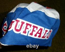 Very Rare NEW Authentic VINTAGE 1980/1990s BUFFALO BILLS Helmet PAINTERS HAT/Cap