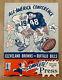 Vintage 1948 Aafc Championship Football Program Buffalo Bills @ Cleveland Browns