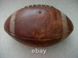 Vintage 1960's Spalding Game Used Buffalo Bills Afl Football The Rockpile Points