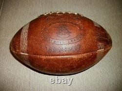 Vintage 1960's Spalding Game Used Buffalo Bills Afl Football The Rockpile Points