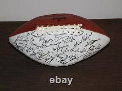 Vintage 1978 Buffalo Bills Souvenir Signed Football NFL Not Real Signatures