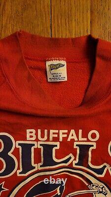 Vintage 1988 Buffalo Bills AFC Champs NFL Crewneck XL