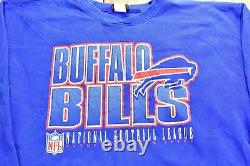 Vintage 1990s Buffalo Bills Graphic Crewneck Sweatshirt / NFL / Vintage Starter