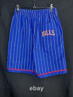 Vintage 1990s Starter Pinstripe Buffalo Bills Shorts Size Medium