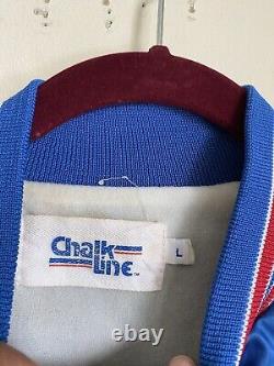 Vintage 80s Buffalo Bills Chalk Line Varsity Jacket