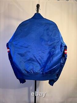 Vintage 80s Buffalo Bills Starter Satin Jacket Large Made in USA