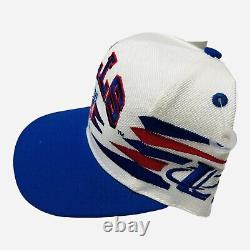 Vintage 90's Buffalo Bills Logo Athletic Diamond Cut Snapback Hat Deadstock New