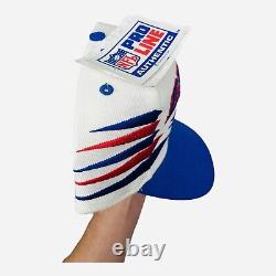 Vintage 90's Buffalo Bills Logo Athletic Diamond Cut Snapback Hat Deadstock New