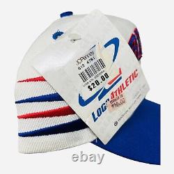 Vintage 90's Buffalo Bills Logo Athletic Diamond Cut Snapback Hat Deadstock New