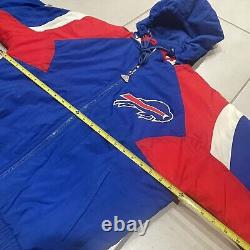 Vintage 90s Apex One NFL Buffalo Bills Football Puffer Jacket Mens Size Small