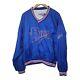 Vintage 90s Buffalo Bills Chalk Line Pullover Jacket Nfl Football Size Large