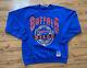 Vintage 90s Buffalo Bills Sweatshirt Size Large Nutmeg Mills Nfl Football Blue