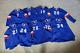 Vintage Athletic Supply Buffalo Bills Long Sleve Jersey Lot Of 9 Sizes S And M