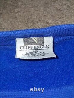 Vintage Buffalo Bills Cliff Engle Football Sweatshirt, Size L/ XL Bear