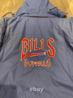 Vintage Buffalo Bills Cliff Engle Parka Jacket, Men's Large