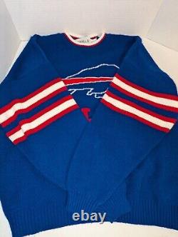 Vintage Buffalo Bills Jim Kelly Bruce Smith Sweatshirt Men's XL BARREL 2 BRAND