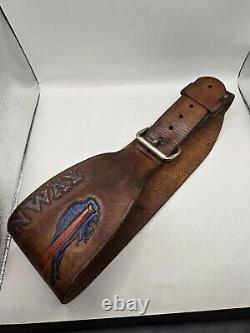 Vintage Buffalo Bills Leather Belt D. S. Conway