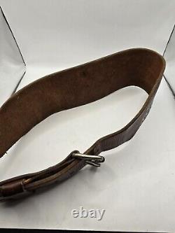 Vintage Buffalo Bills Leather Belt D. S. Conway