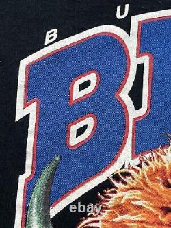 Vintage Buffalo Bills NFL Salem Sportswear 1992 T-Shirt Mens Large Single Stitch