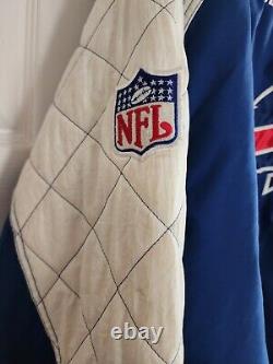 Vintage Buffalo Bills NFL Starter Full Zip puffer hooded Jacket Size XL