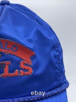 Vintage Buffalo Bills Satin Rope Hat Mafia Cap Football