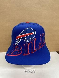 Vintage Buffalo Bills SnapBack Hat Cap OSFA The Game Team NFL Official RARE