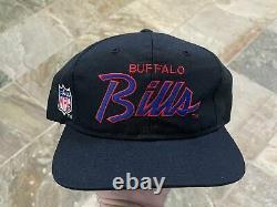 Vintage Buffalo Bills Sports Specialties Script Snapback Football Hat