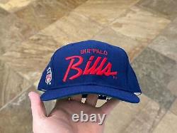 Vintage Buffalo Bills Sports Specialties Script Snapback Football Hat