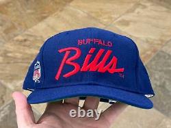 Vintage Buffalo Bills Sports Specialties Script Snapback Football Hat