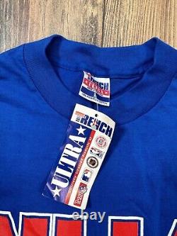 Vintage Buffalo Bills Trench Large Made In USA NFL NWT Single Stitch