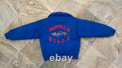Vintage Buffalo Bills Triple FAT Goose Parka Football Jacket, Size Large