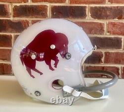 Vintage Clear Shell Buffalo Bills MacGregor 100 MH Football Helmet Rare