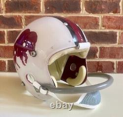 Vintage Clear Shell Buffalo Bills MacGregor 100 MH Football Helmet Rare