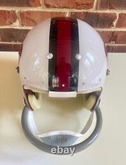 Vintage Clear Shell Buffalo Bills MacGregor 100 MH Football Helmet Rare