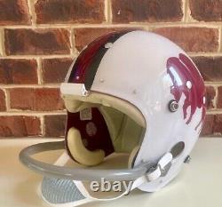 Vintage Clear Shell Buffalo Bills MacGregor 100 MH Football Helmet Rare