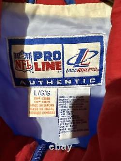 Vintage Logo Athletic NFL Pro Line Buffalo Bills Winter Jacket/Parka Men's Sz L