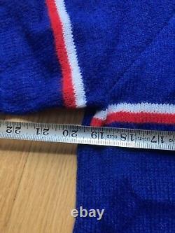 Vintage Rare Buffalo Bills coaches sweater wool acrylic blend Sweatshirt Adult