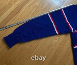 Vintage Rare Buffalo Bills coaches sweater wool acrylic blend Sweatshirt Adult