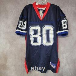 Vintage Reebok Authentic NFL Buffalo Bills Eric Moulds 80 Jersey Mens 50 L Sewn