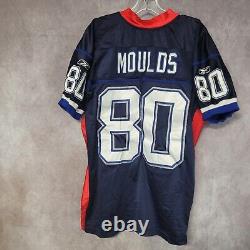 Vintage Reebok Authentic NFL Buffalo Bills Eric Moulds 80 Jersey Mens 50 L Sewn