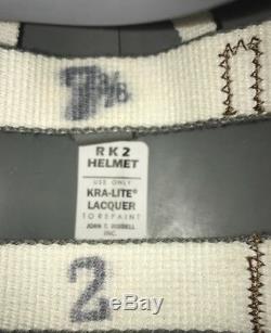 Vintage Riddell Kra-Lite RK-2 Football Helmet Cookie Gilchrist Buffalo Bills