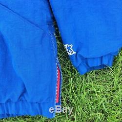 Vintage Starter Buffalo Bills NFL Football Pullover Jacket 90s Rare Mens Large